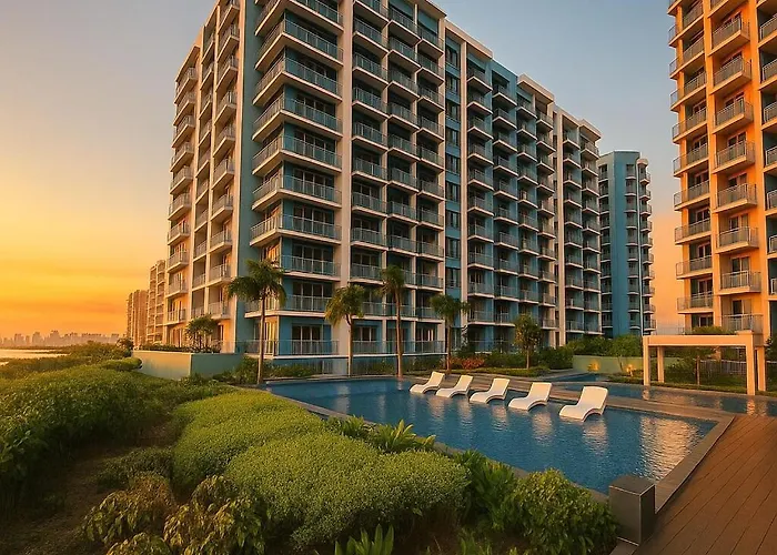 Luxury 3br Near Solaire, Airport Ii Infinity Pool Apartment